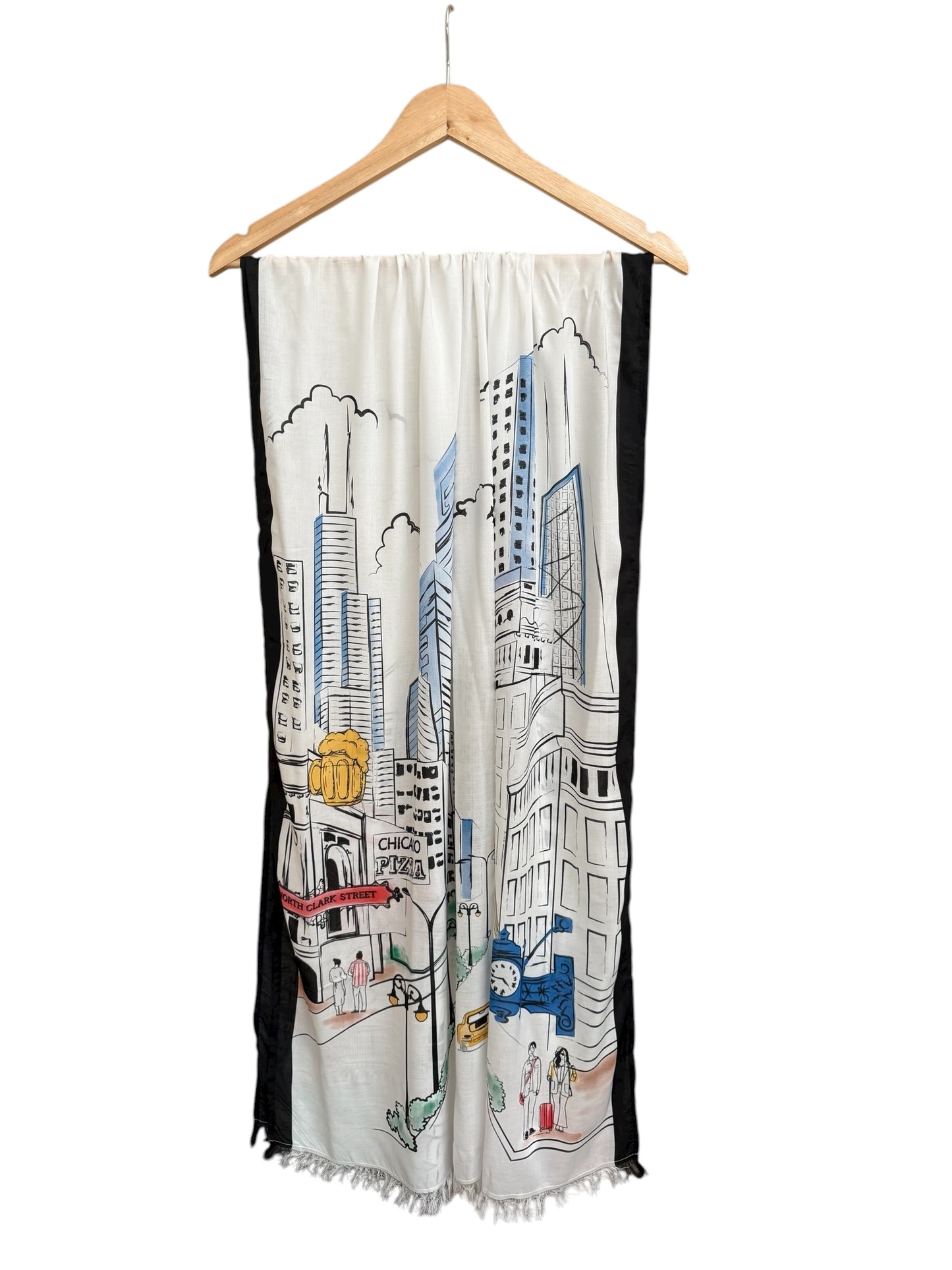 Chicago City Artistry Scarf