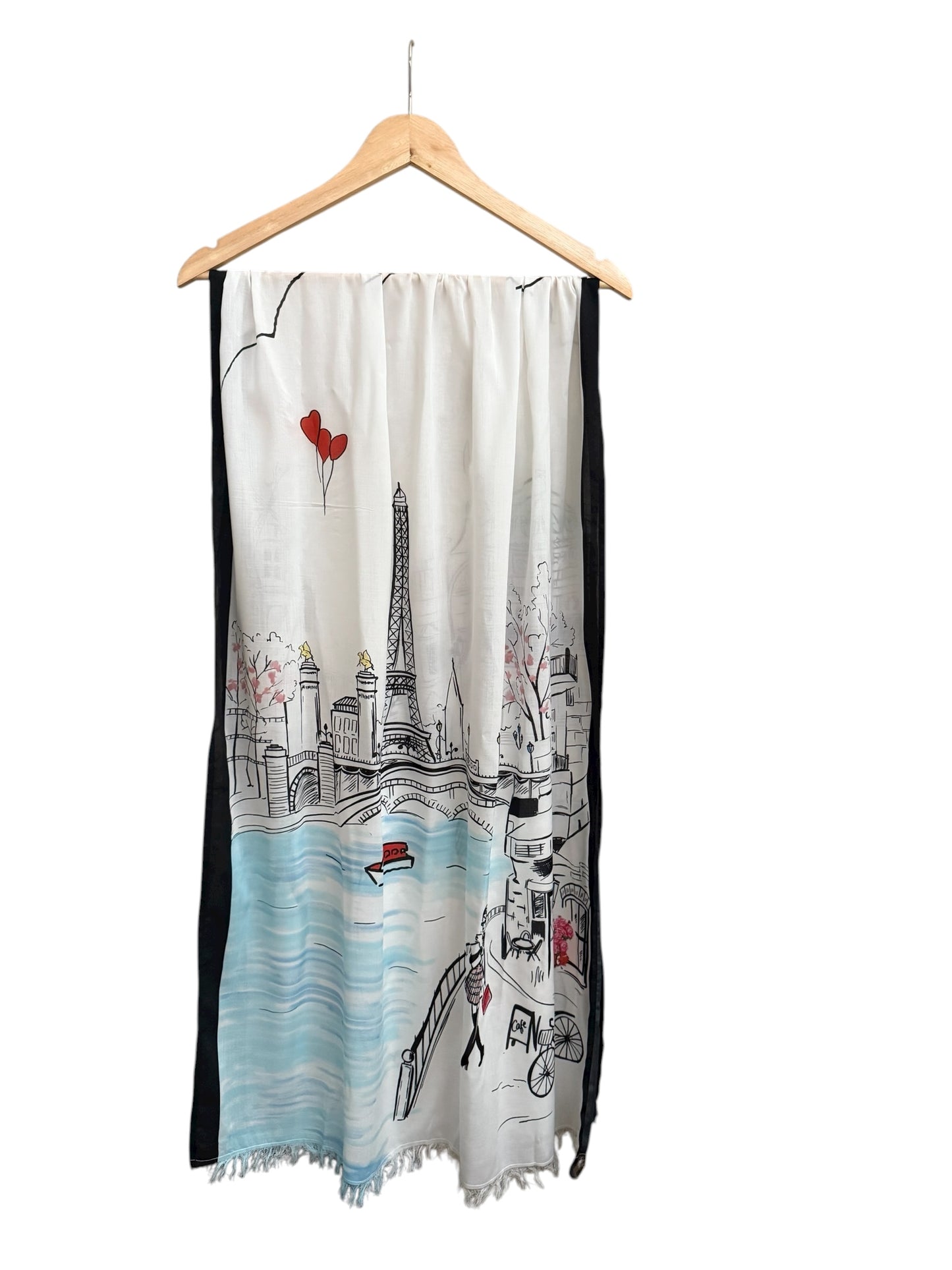 Paris City Artistry Scarf