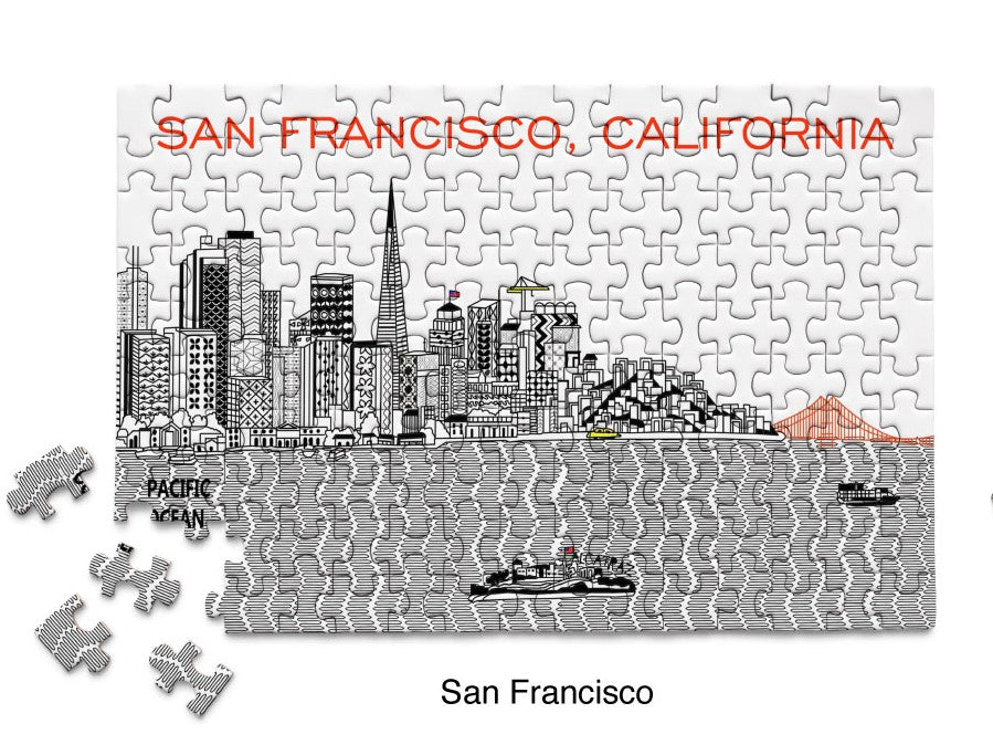 San Francisco Skyline Mini Puzzle