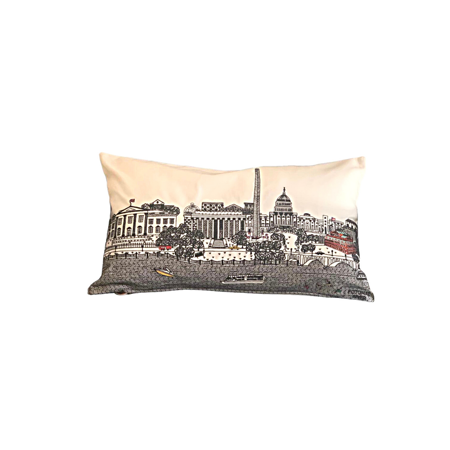 Washington DC Outdoor Pillow