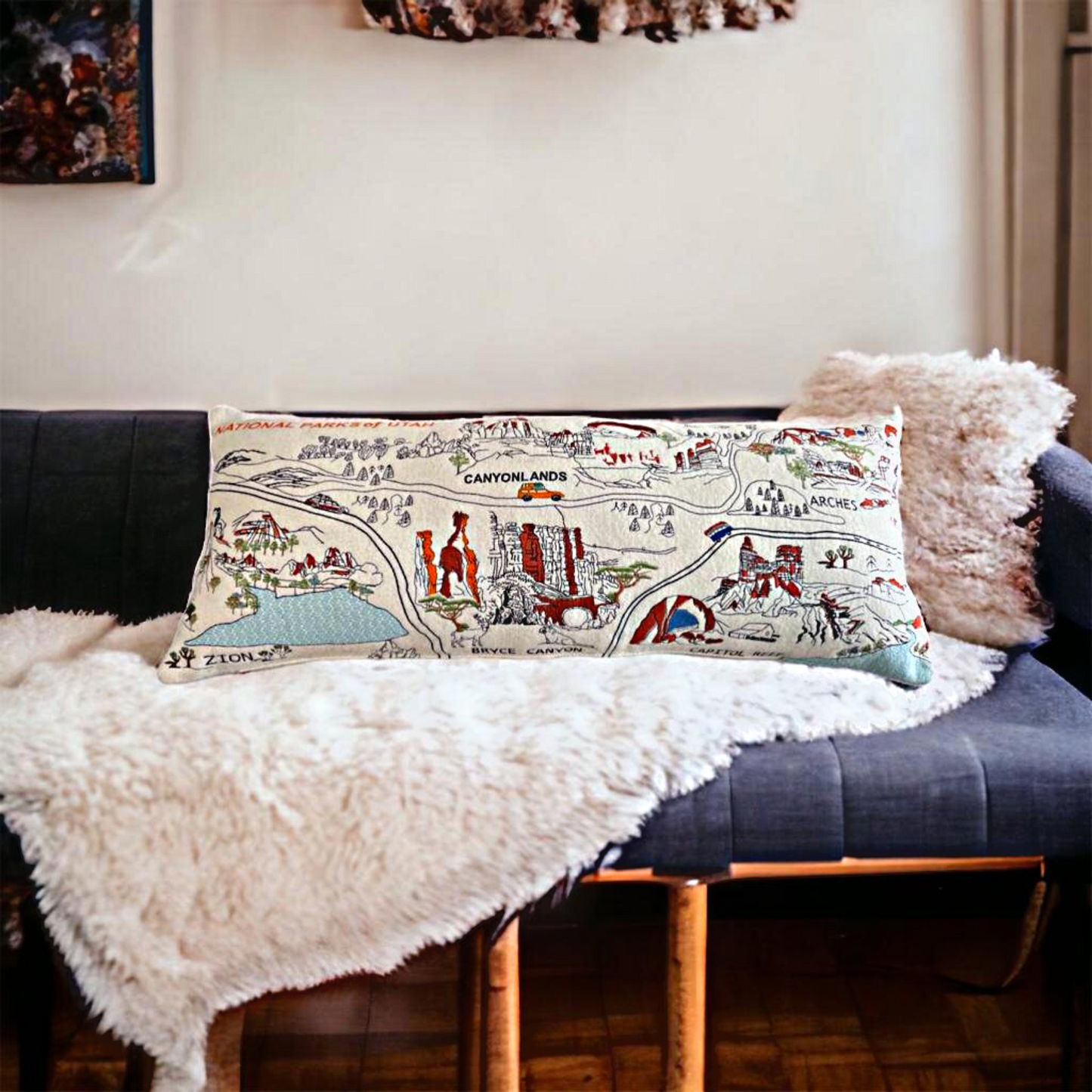 UTAH NATIONAL PARKS PILLOW