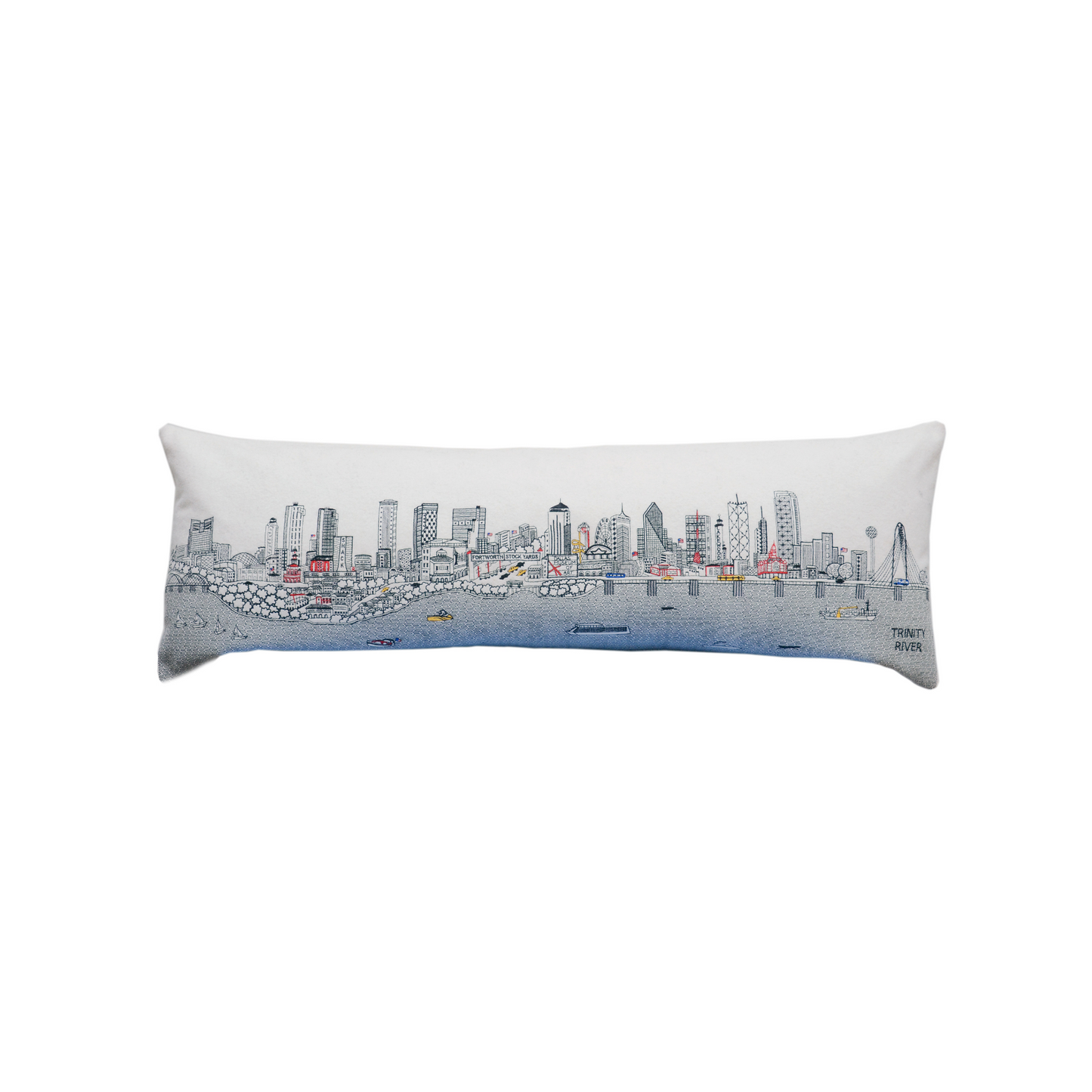Dallas Fort Worth Pillow