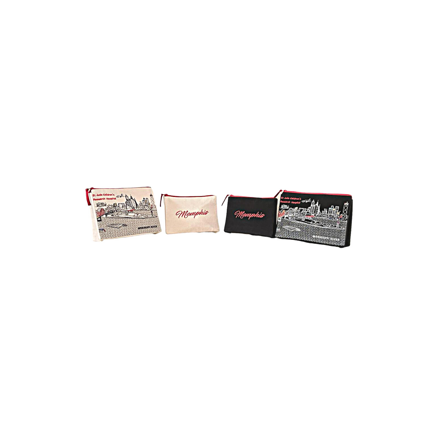 Memphis Makeup Bag Set