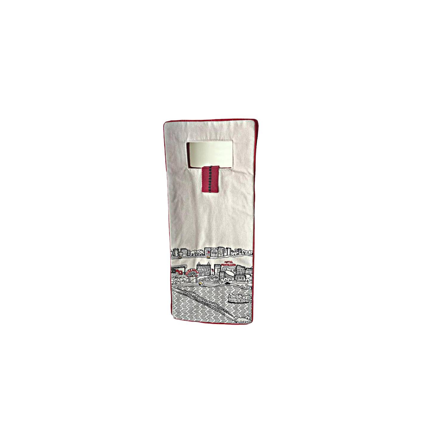 New Orleans Wine Bag