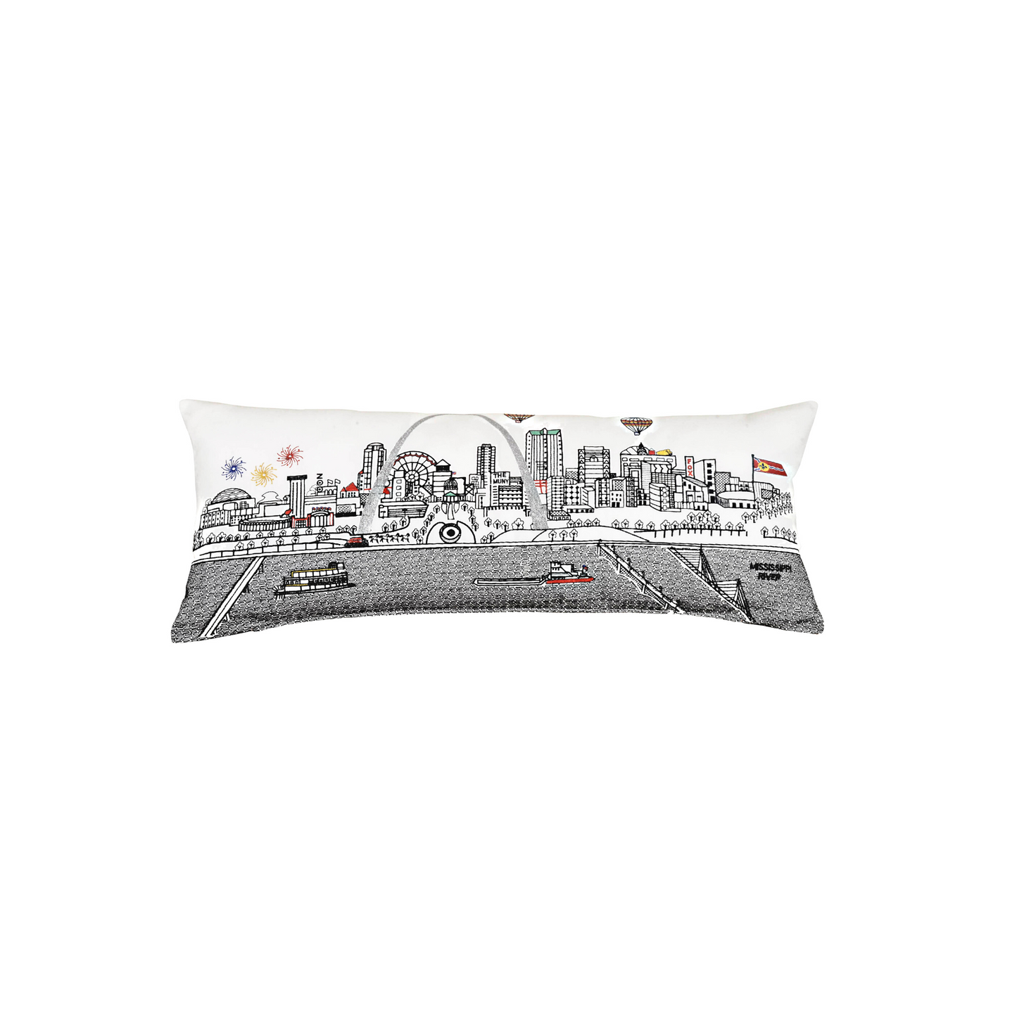 St Louis Outdoor Pillow