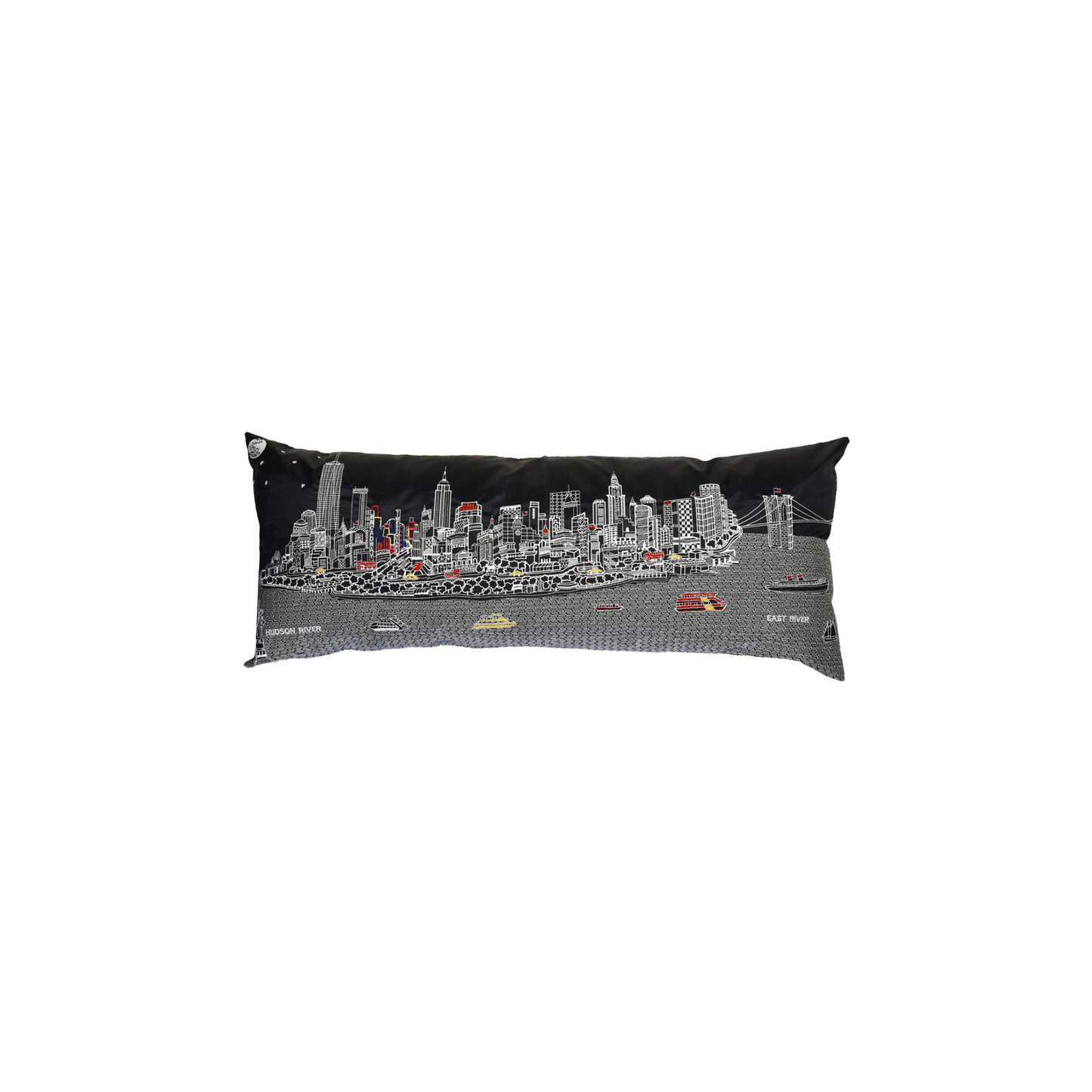 NYC Outdoor Queen Night Pillow