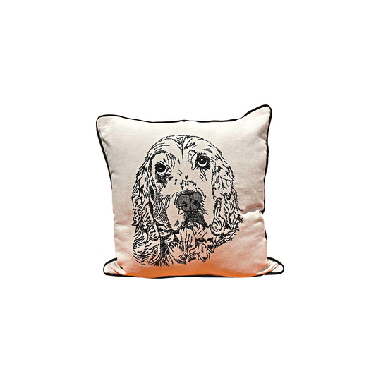 COCKER SPANIEL DOG PILLOW