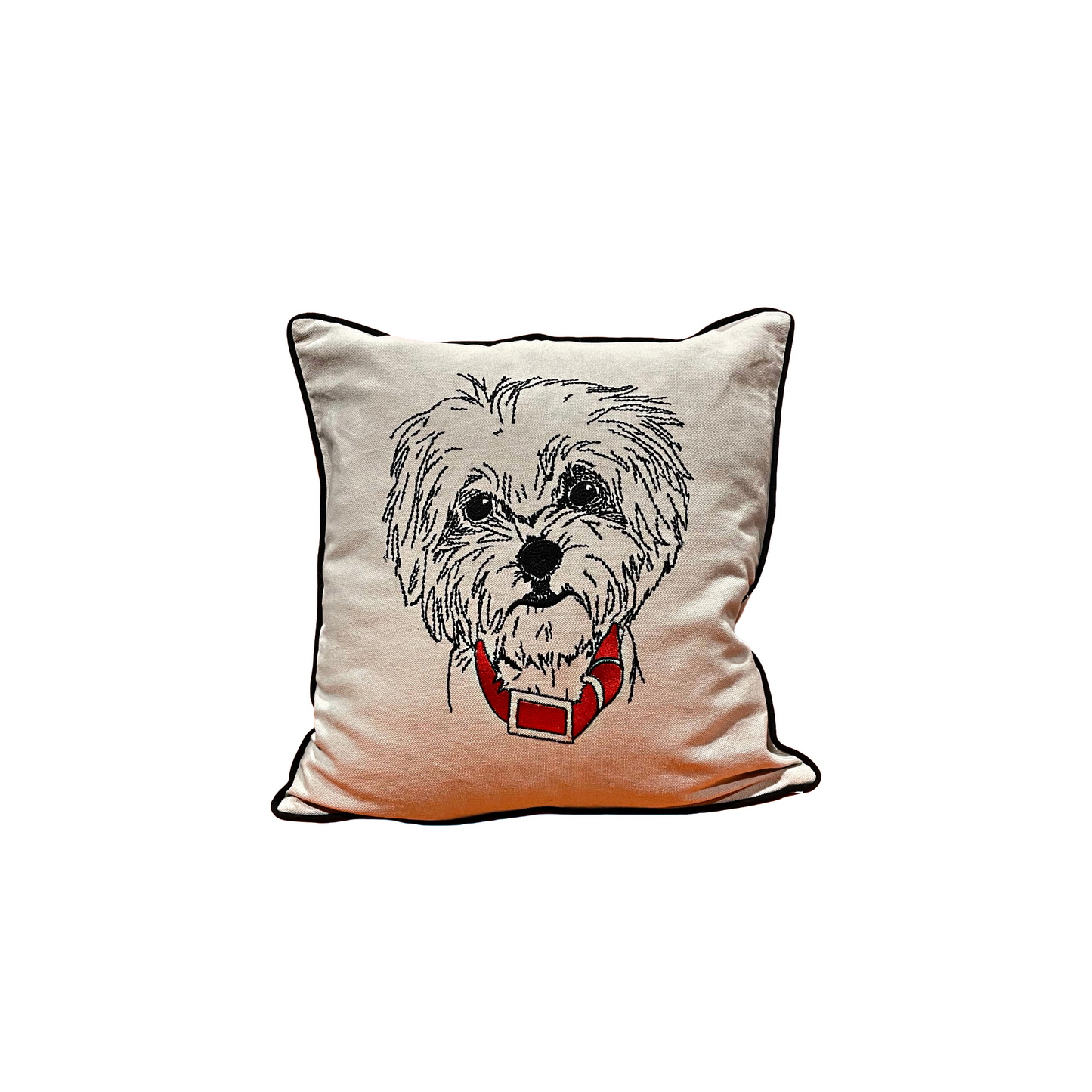 MALTESE DOG PILLOW