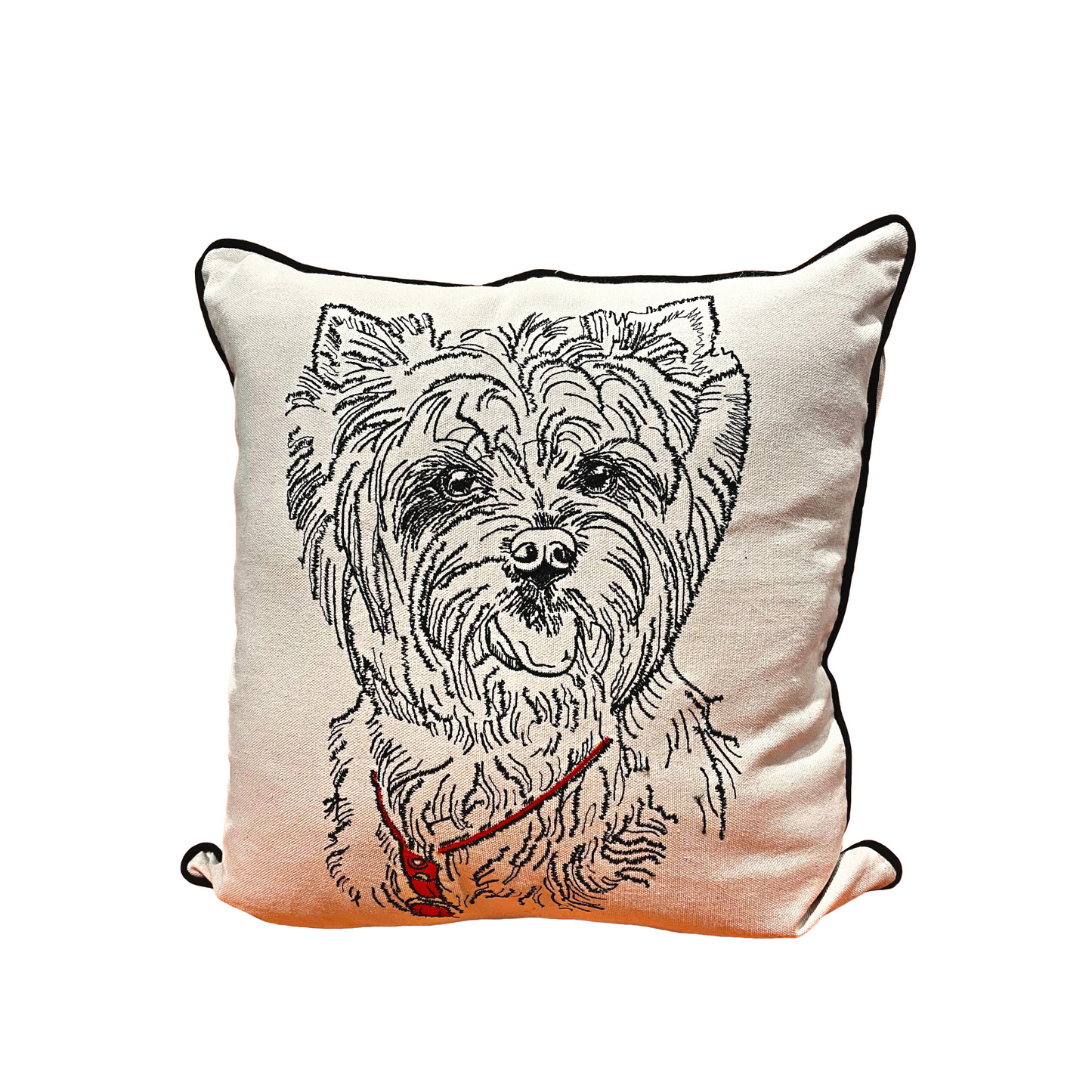 YORKSHIRE TERRIER DOG PILLOW