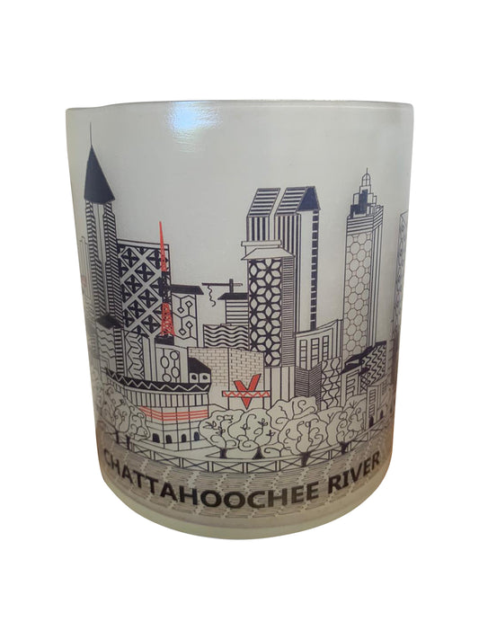 Atlanta Skyline Glass Votive