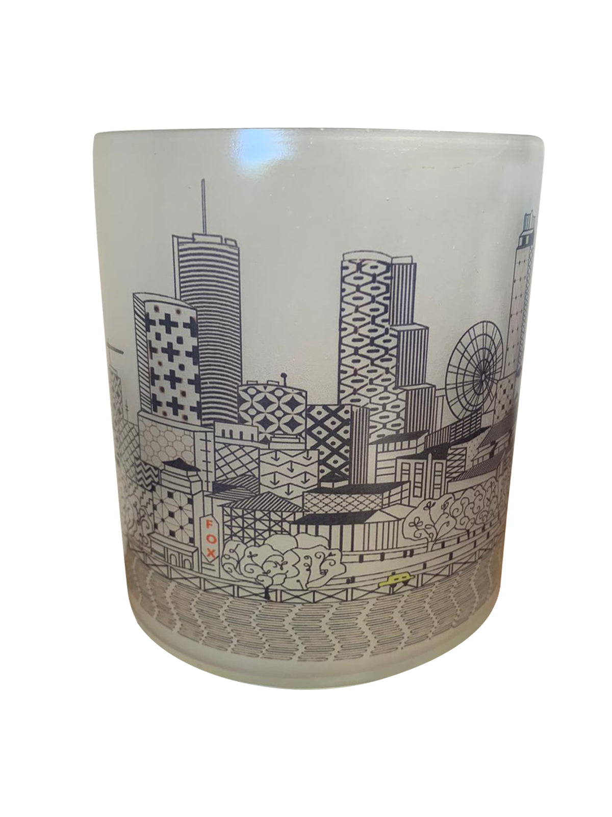 Atlanta Skyline Glass Votive