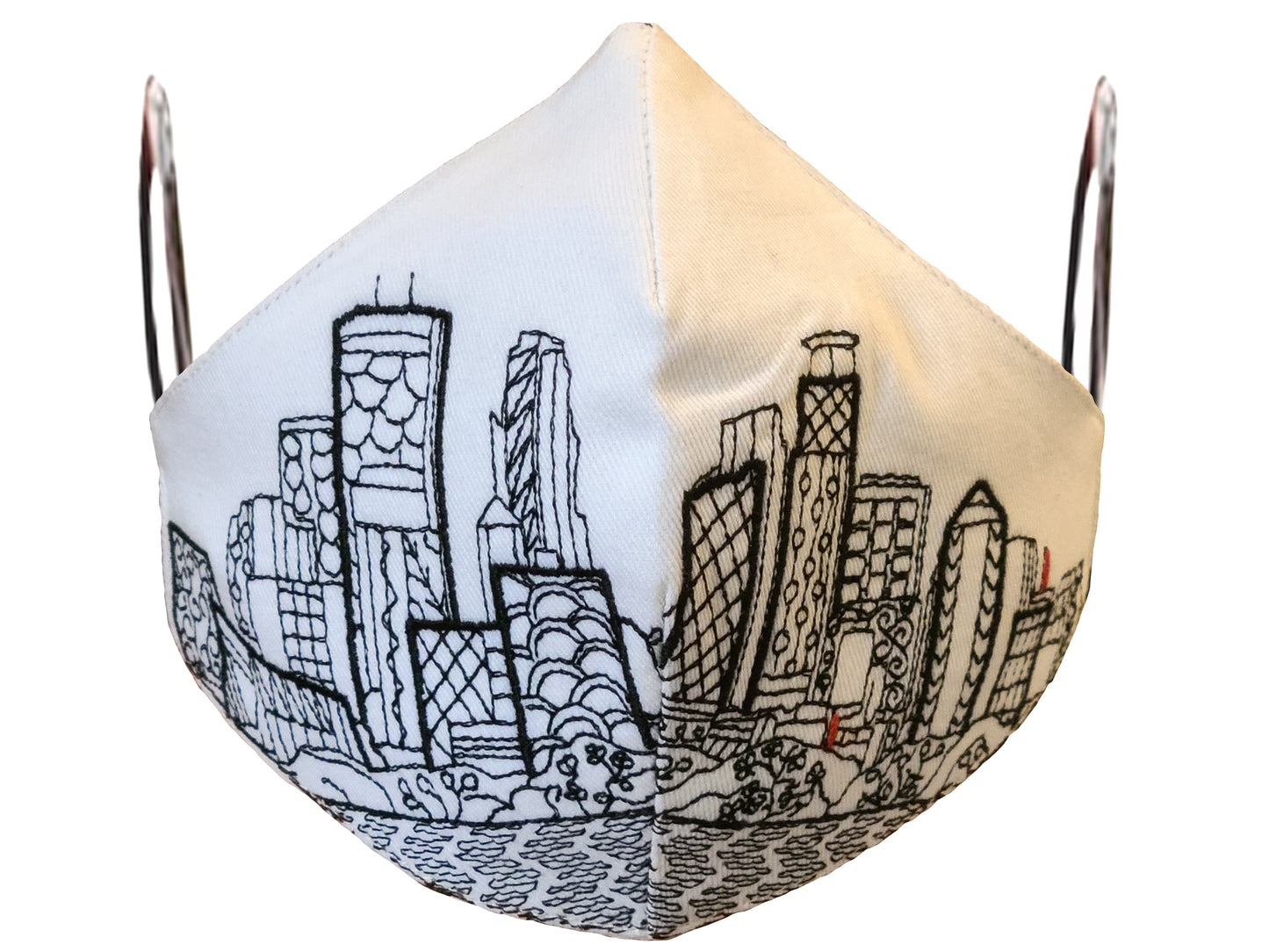 MINNEAPOLIS EMBROIDERED SKYLINE FACE MASK