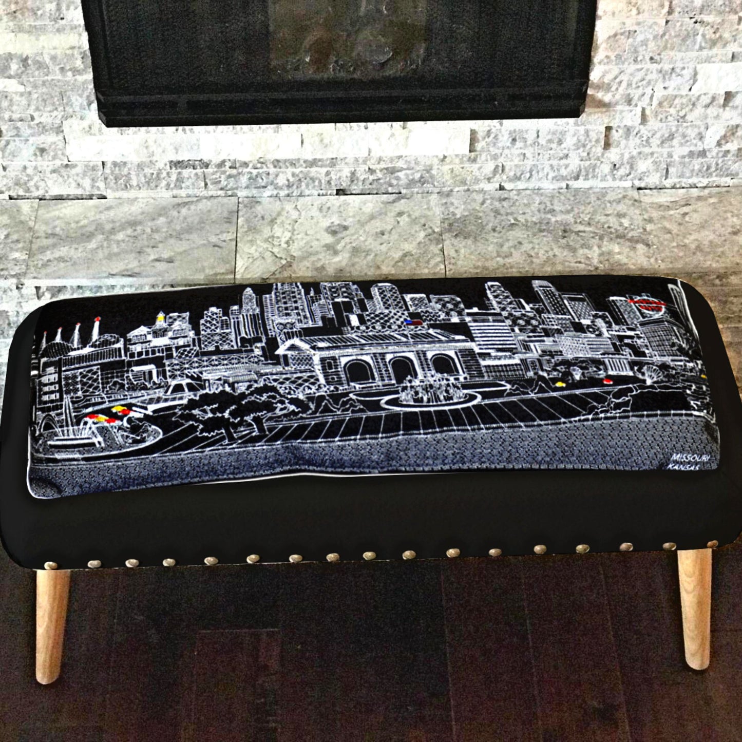 Kansas City Ottoman