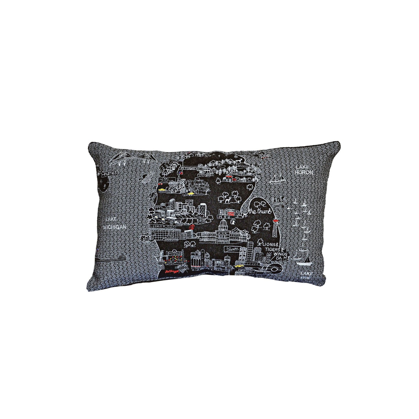 Michigan Lower Peninsula Pillow