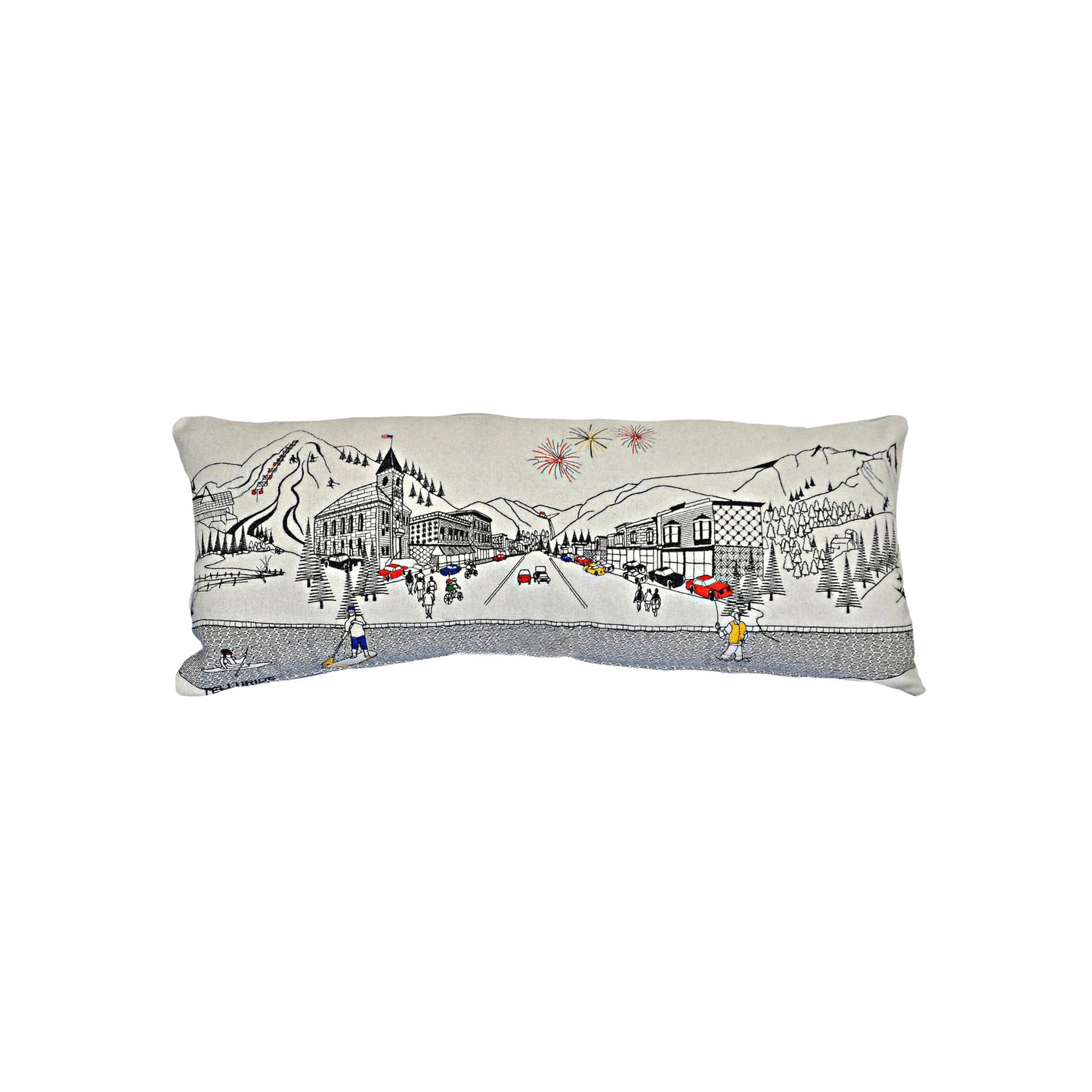 Telluride, CO Queen Day Pillow
