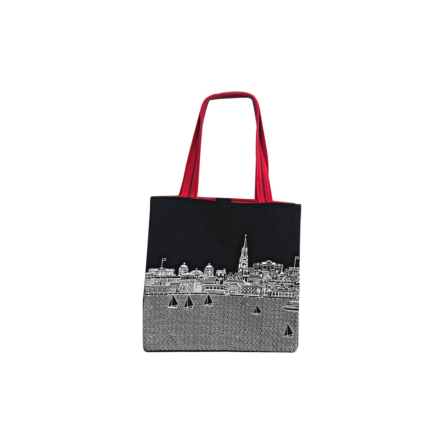 Charleston, SC Night Tote Bag Front