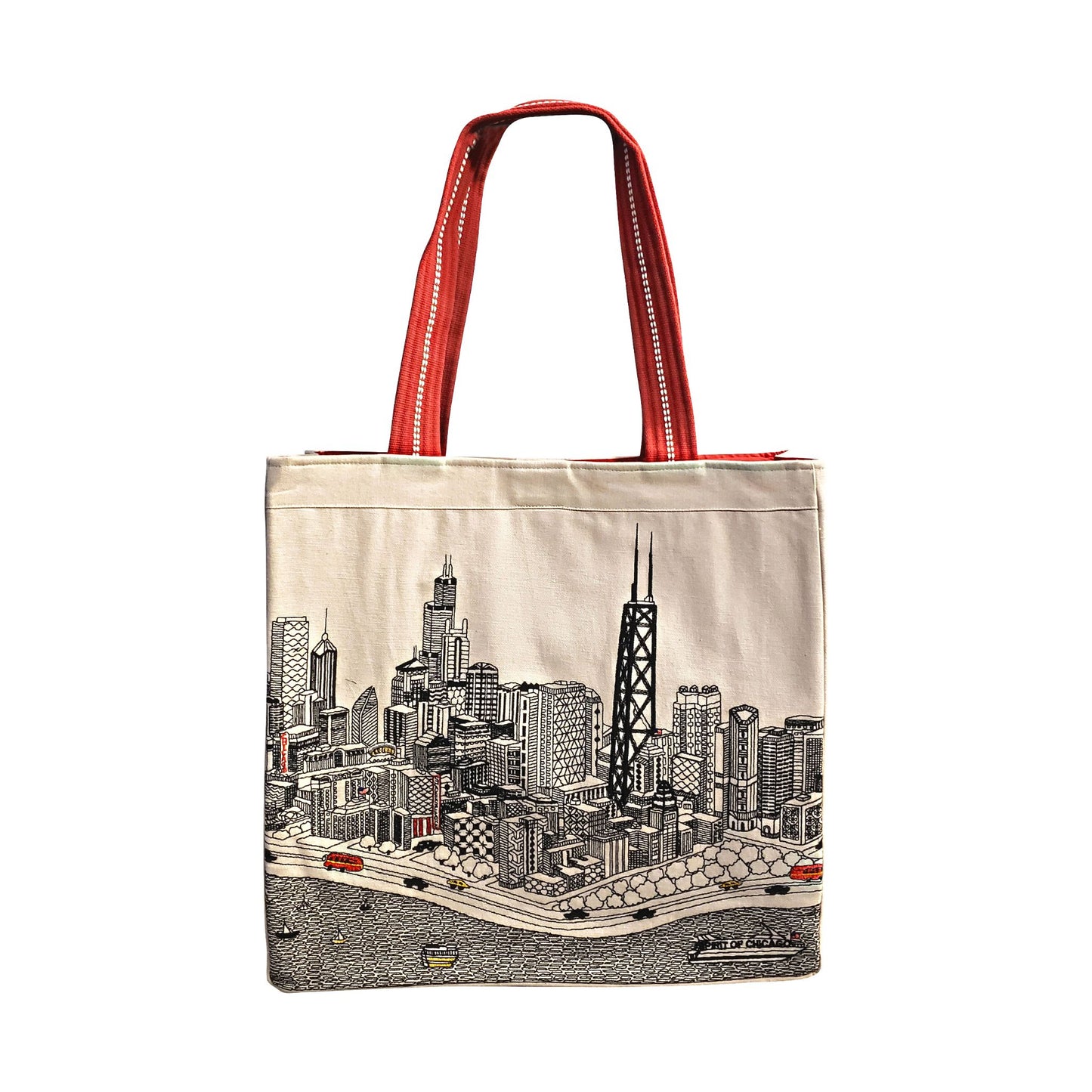 Chicago Tote Bag Day Back