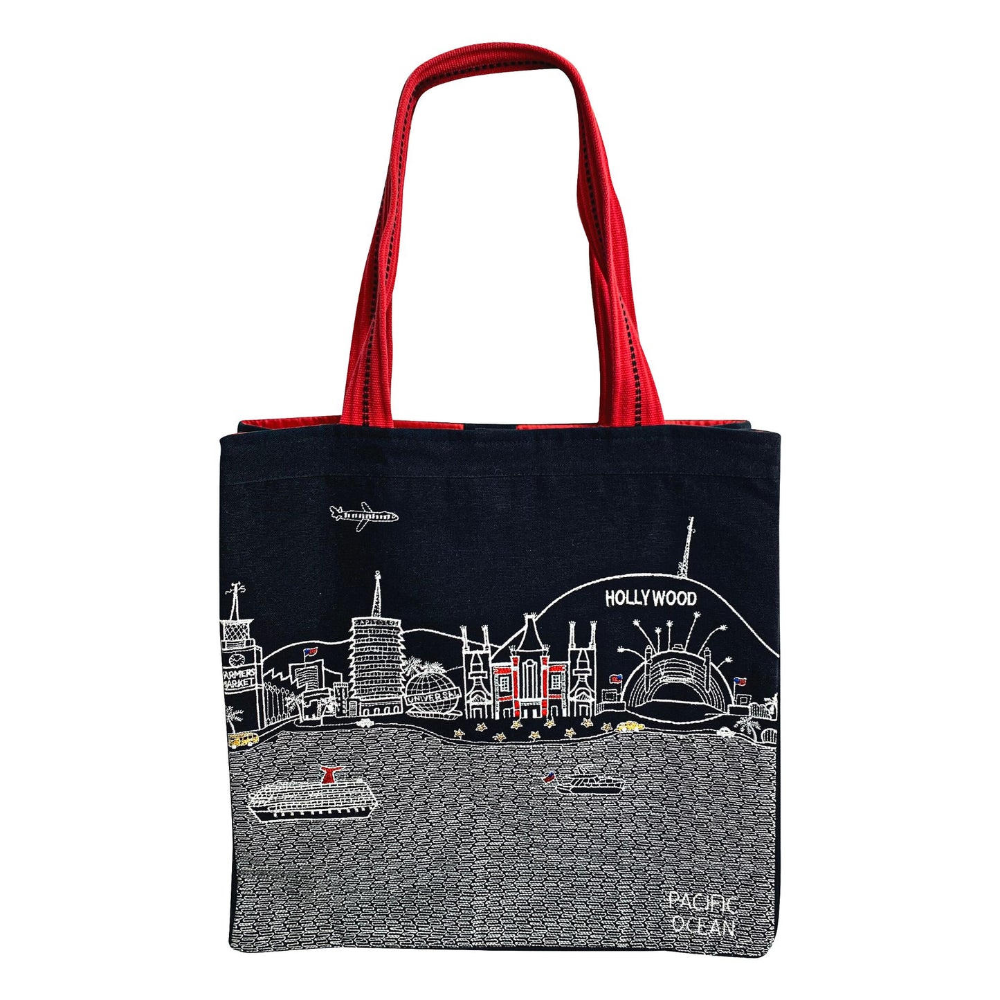 Los Angeles, CA Tote Bag Night