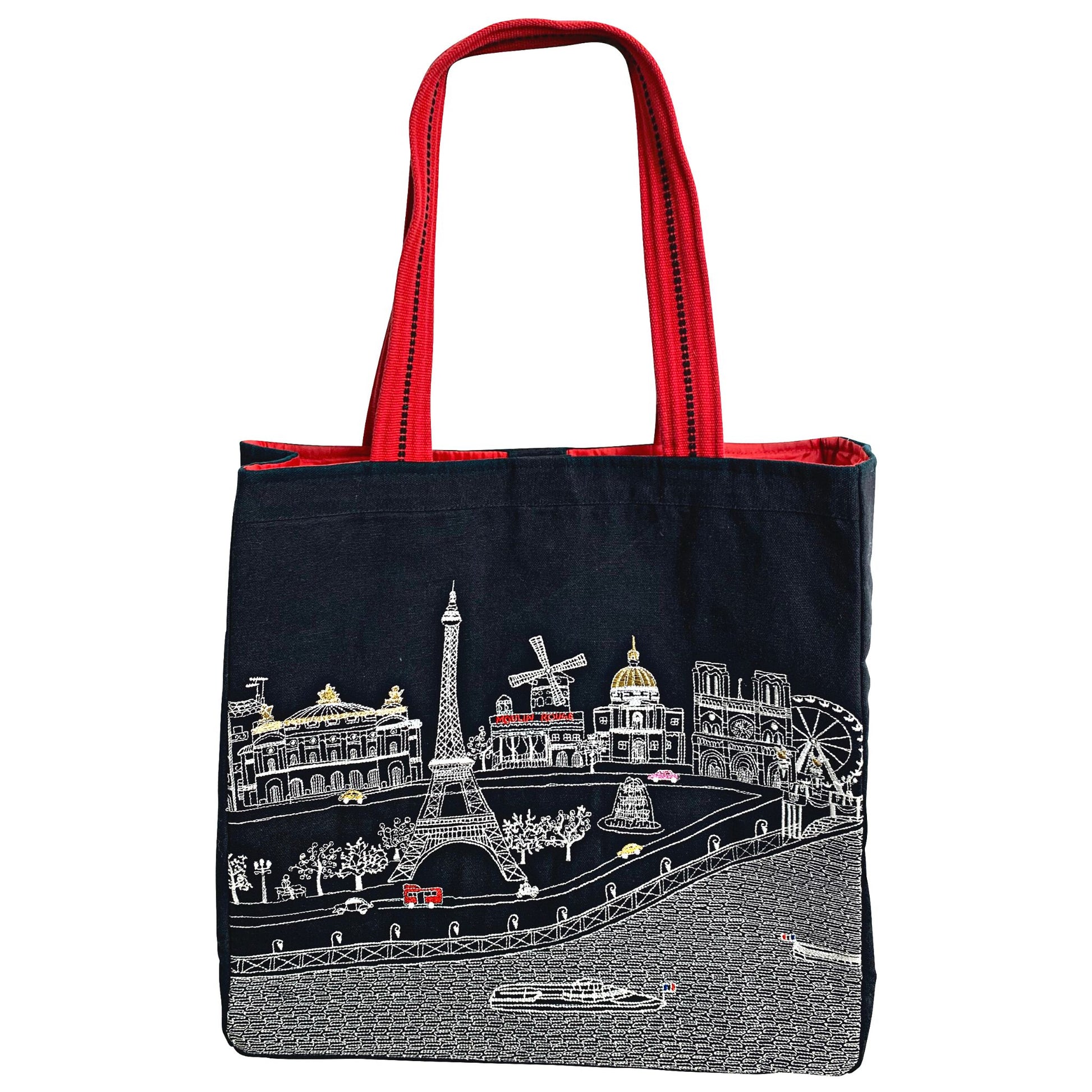 Paris Night Tote Bag