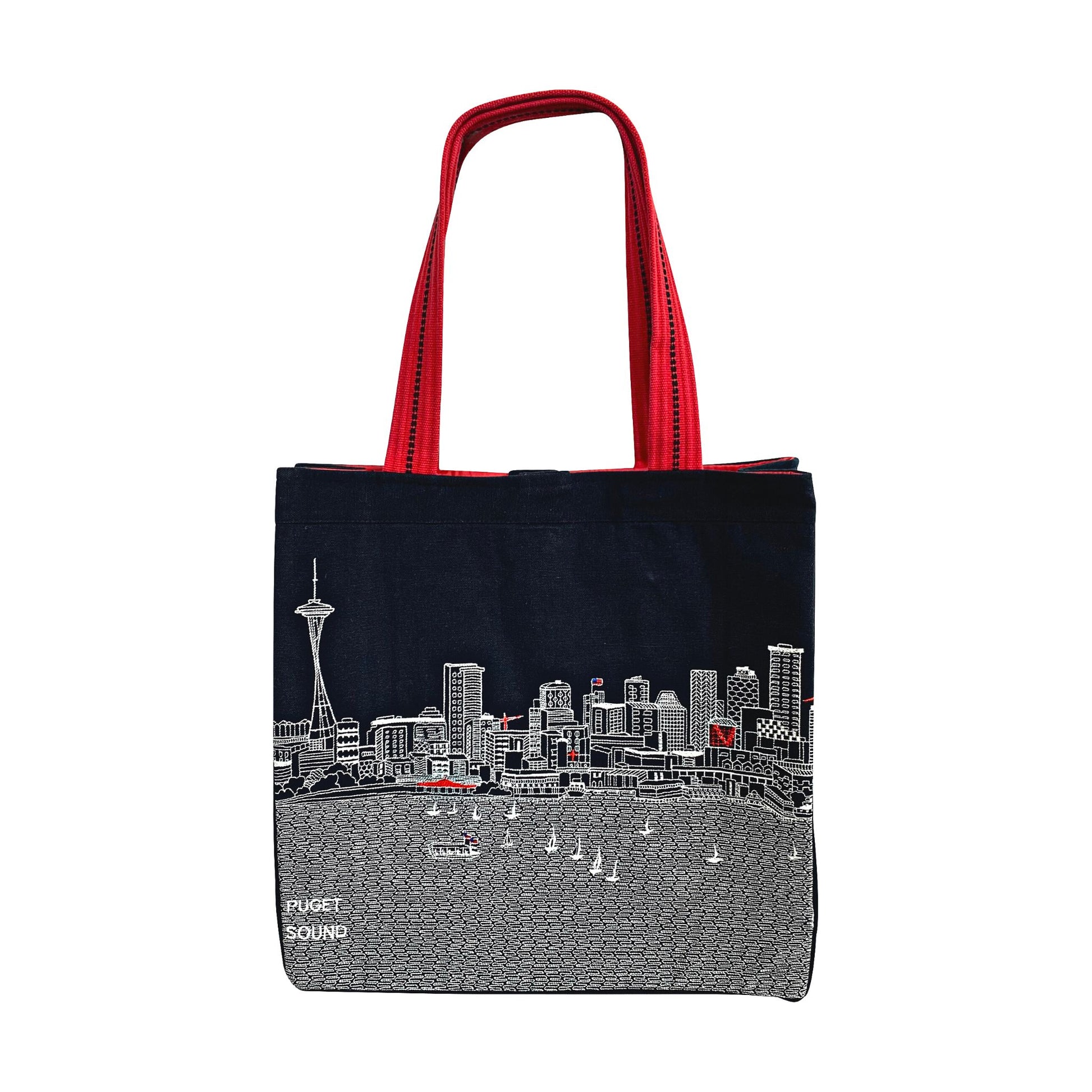 Seattle Night Tote Bag
