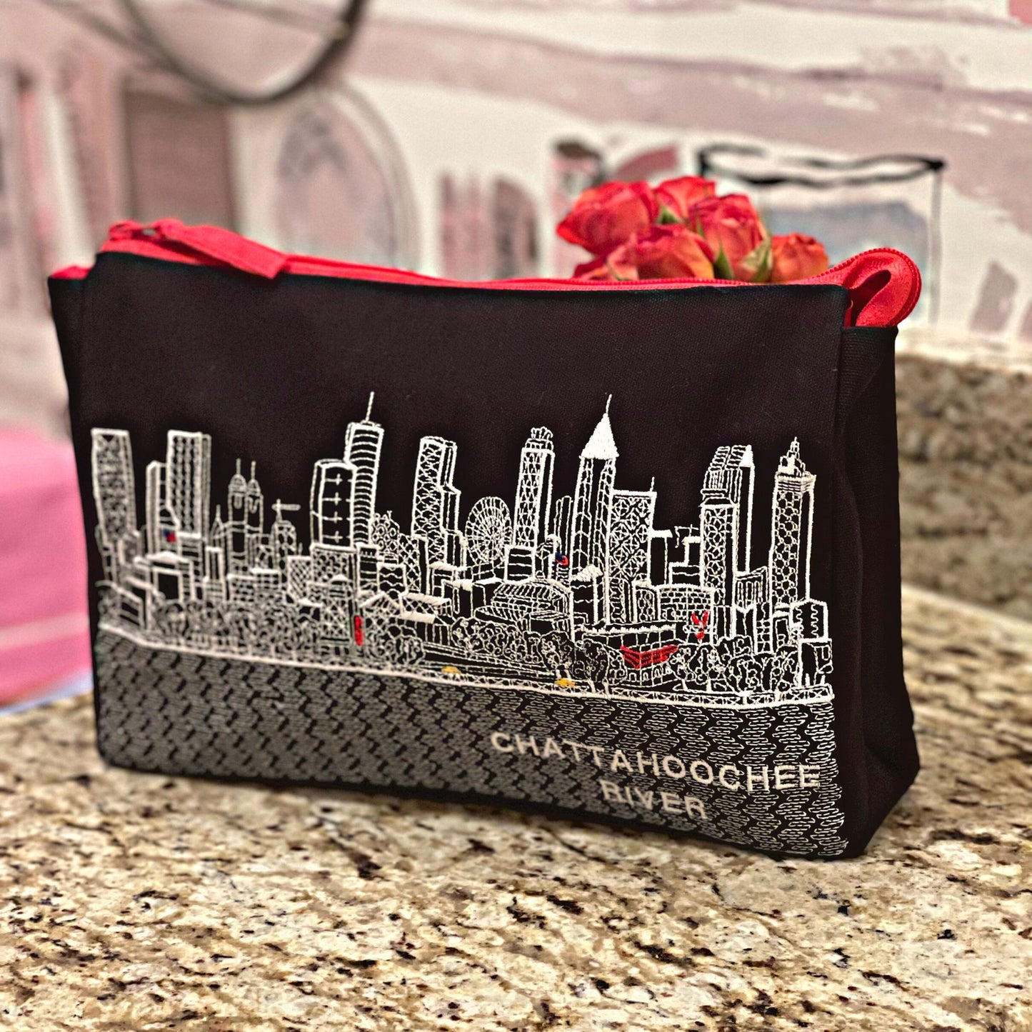 Atlanta makeup bag night
