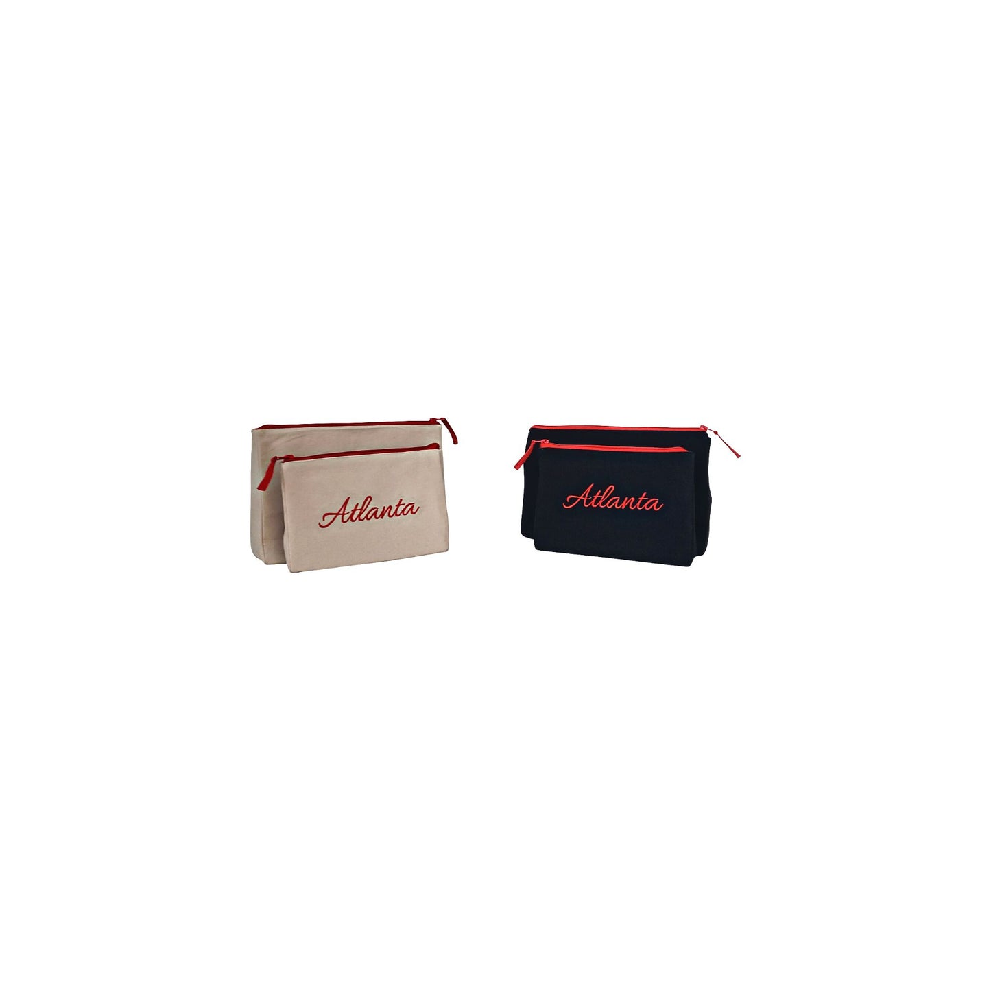 Atlanta makeup bag sets day and night
