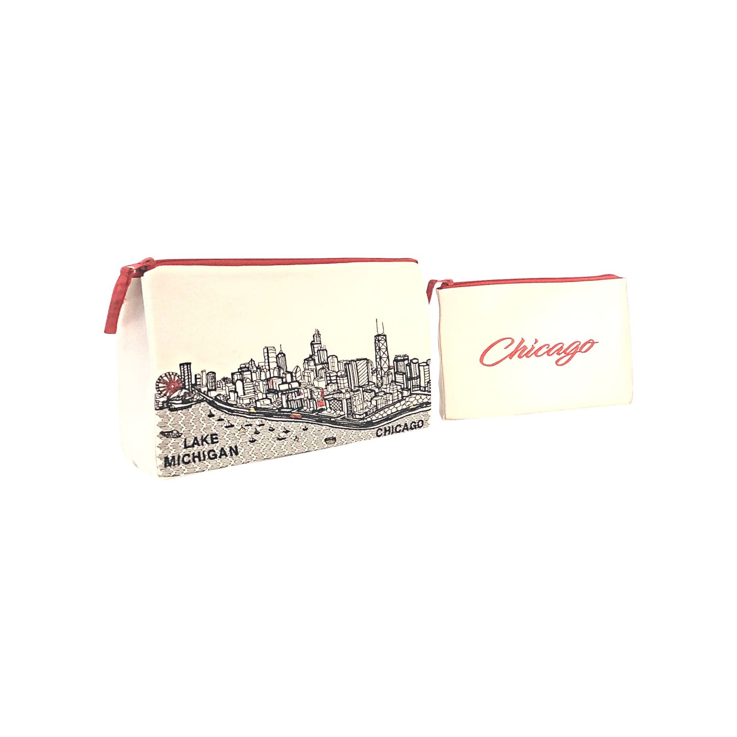 Chicago Makeup bag Set in Day