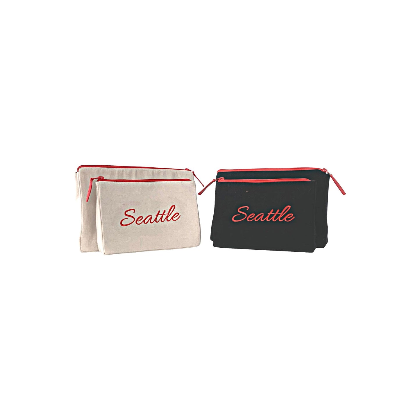 Seattle Makeup Bag Set Day and Night