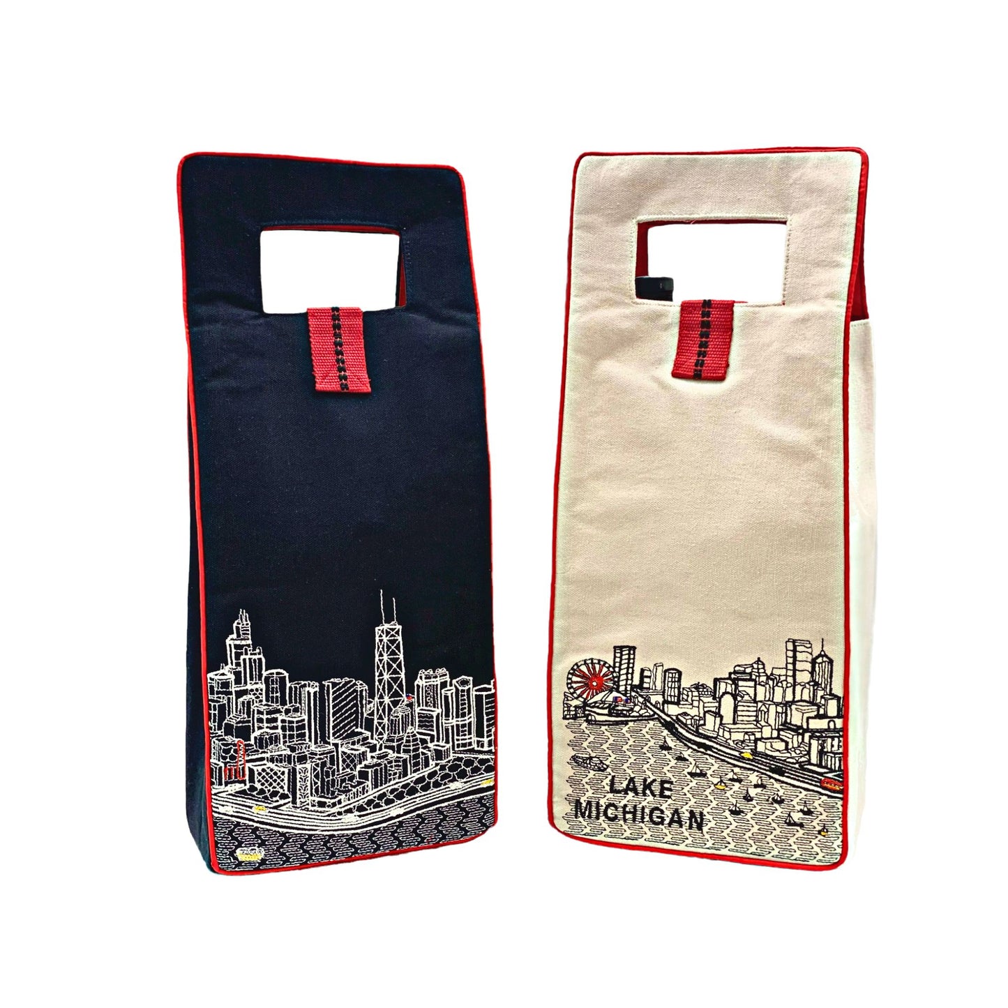 Chicago Wine Bag