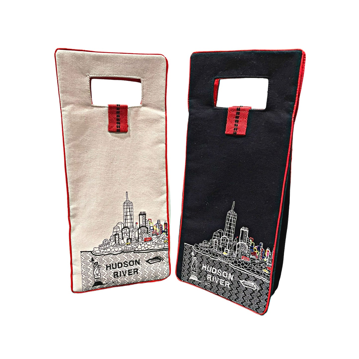New York City Wine Bag