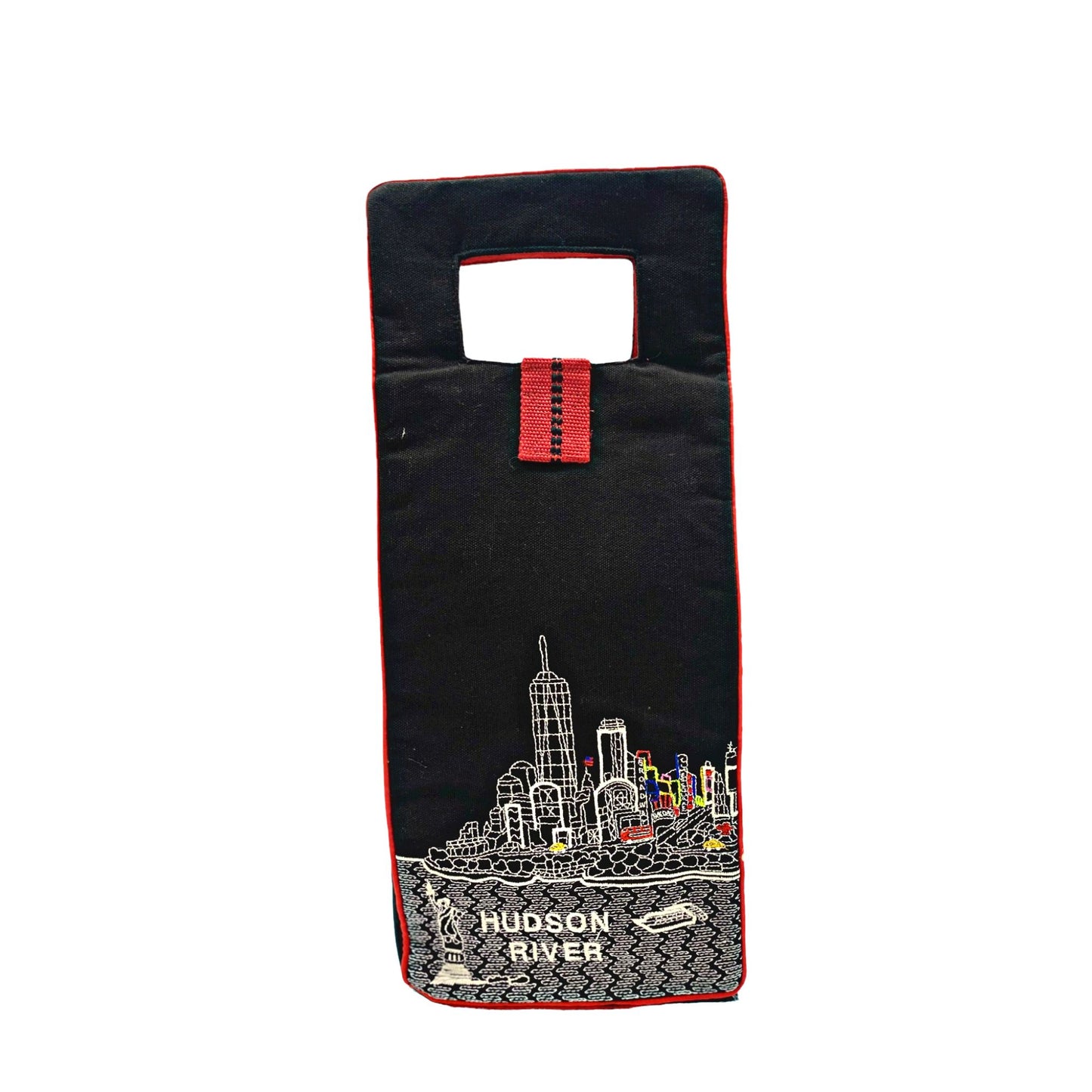 New York City Wine Bag