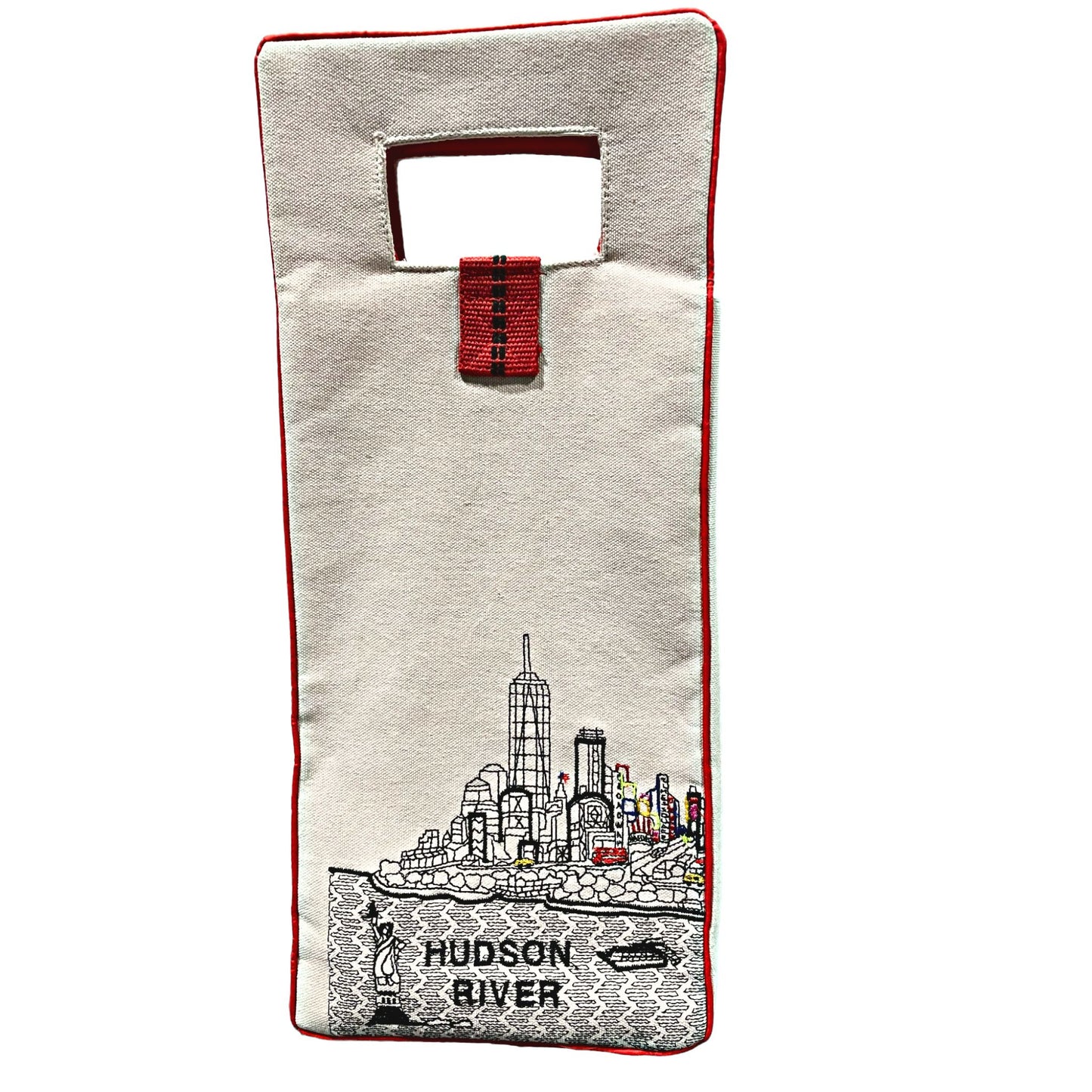 New York City Wine Bag