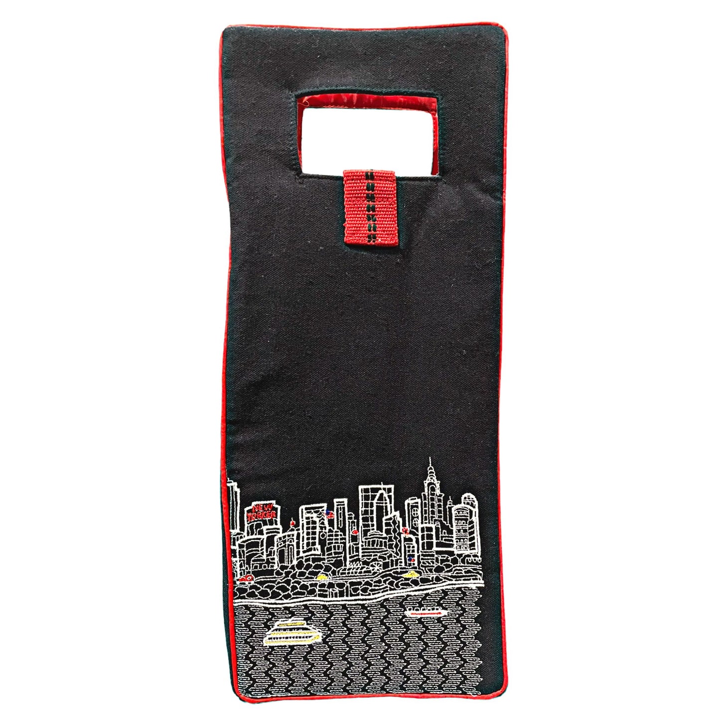 New York City Wine Bag