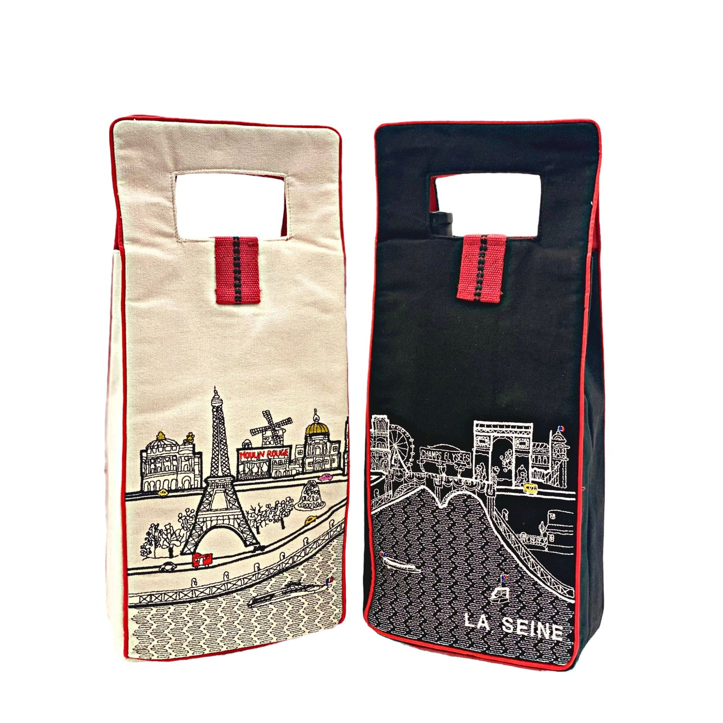 Paris Wine Bag