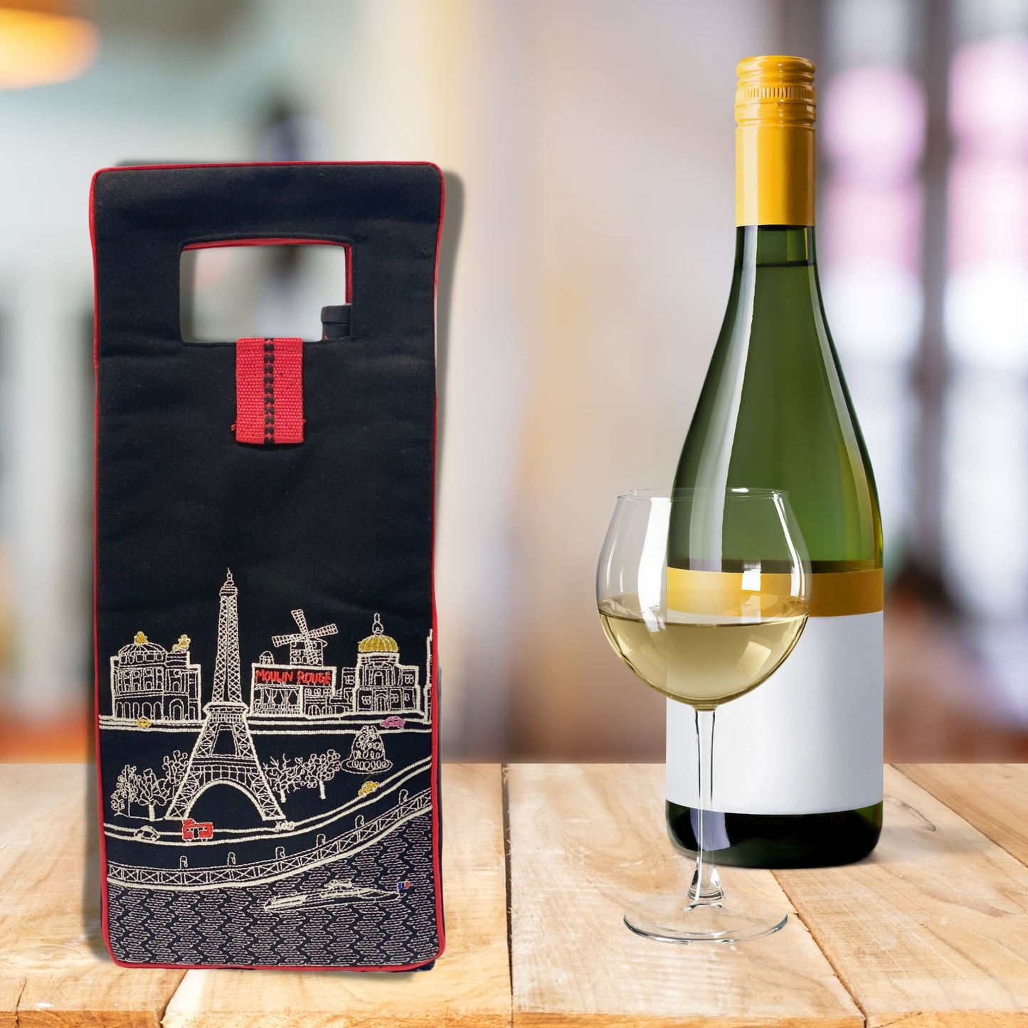 Paris Wine Bag