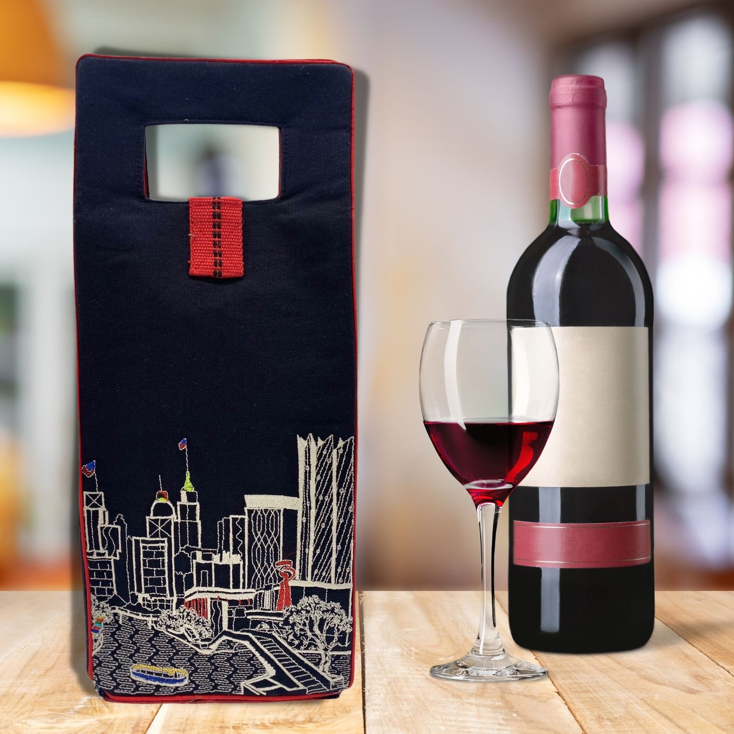 San Antonio Wine Bag