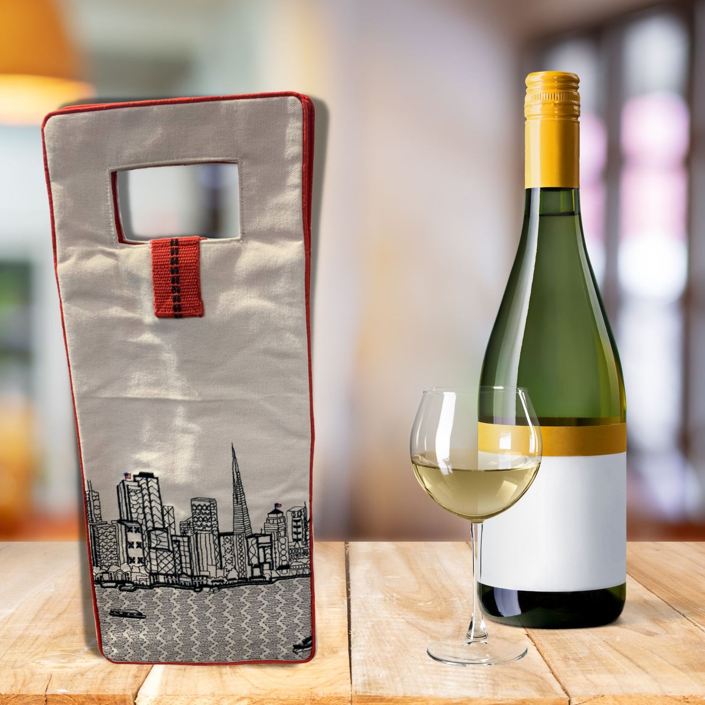 San Francisco Day Wine Bag