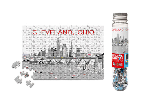 Cleveland Skyline Mini Puzzle