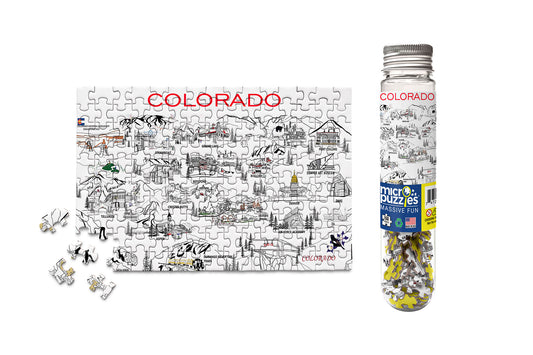 Colorado Skyline Mini Puzzle