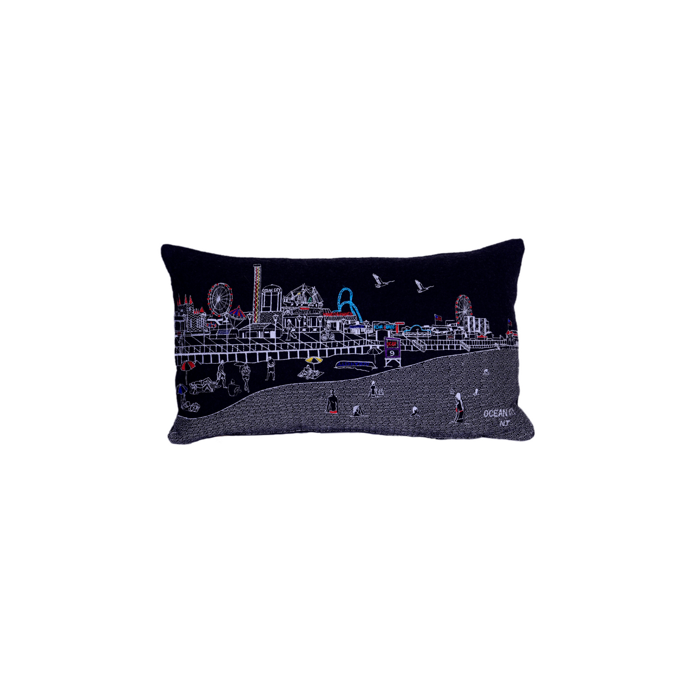 Ocean City NJ Pillow - custom