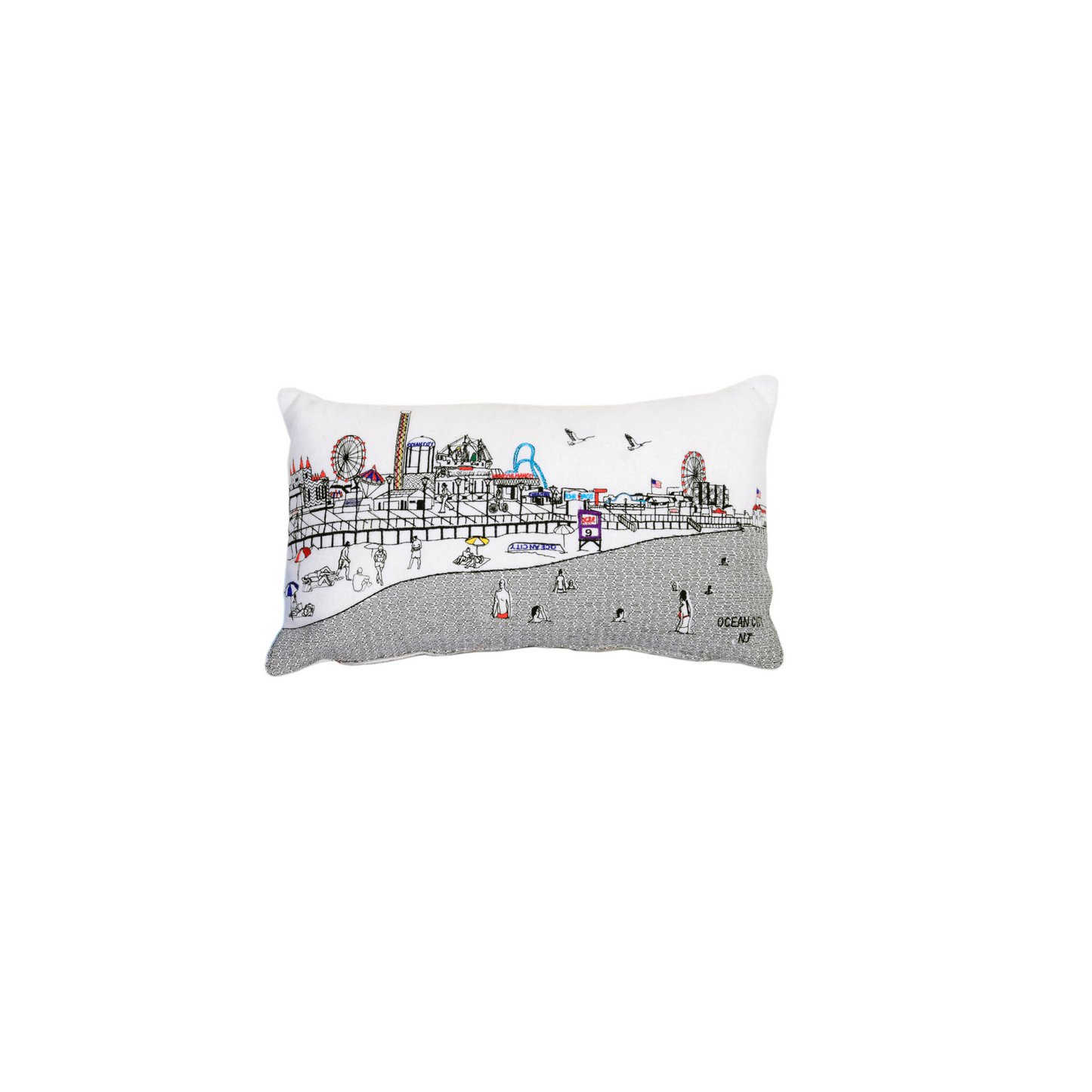 Ocean City NJ Pillow - custom
