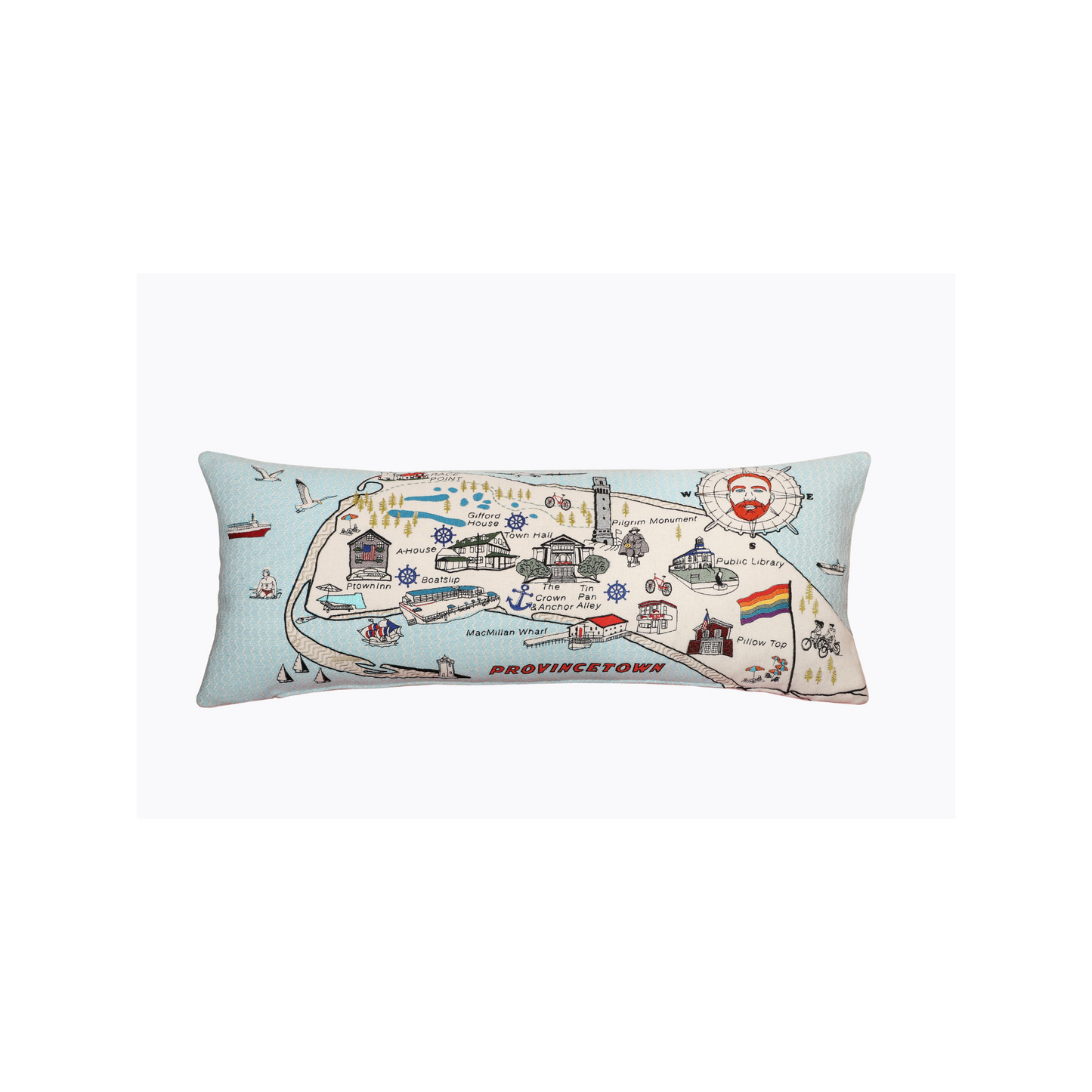 Provencetown MA Pillow
