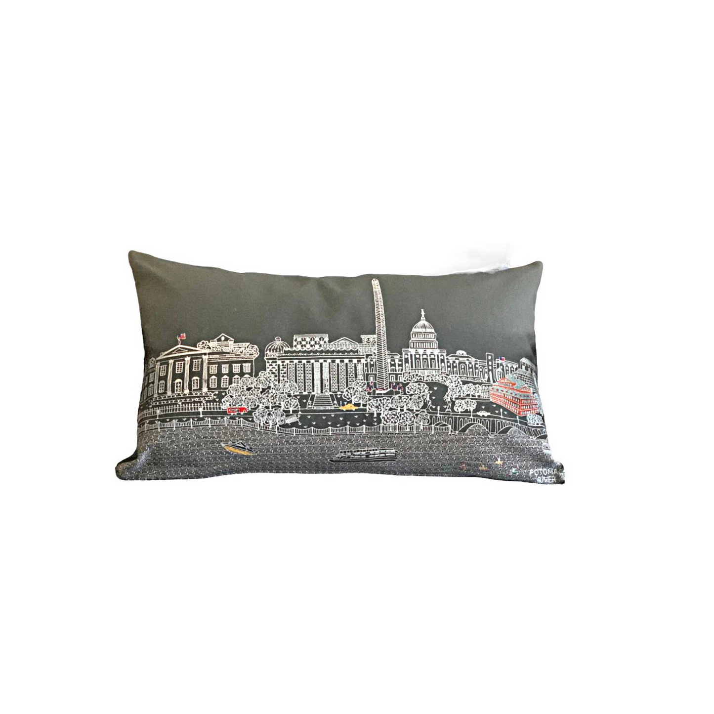 Washington DC Outdoor Pillow