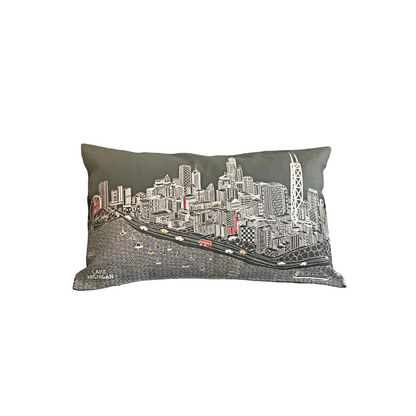 Chicago Outdoor Pillow