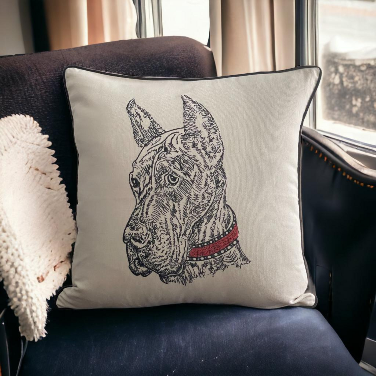 Great Dane Dog Pillow