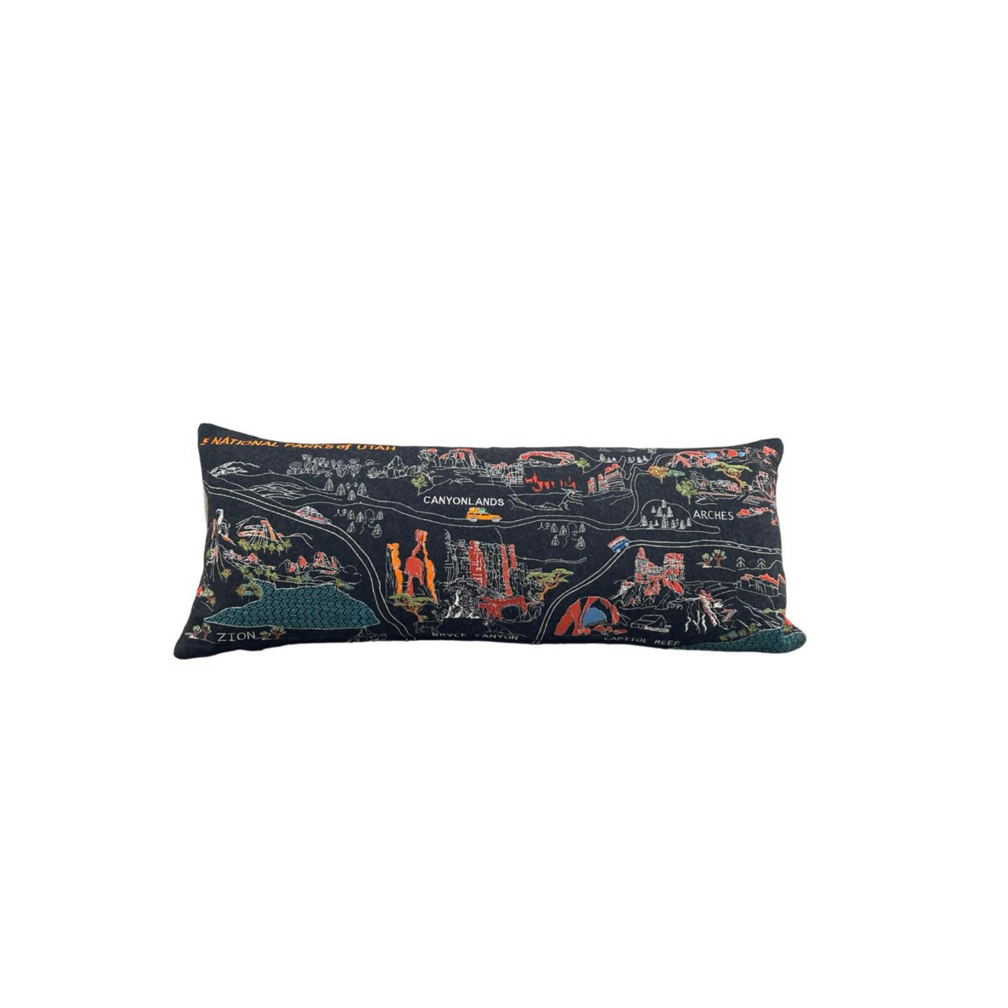 UTAH NATIONAL PARKS PILLOW