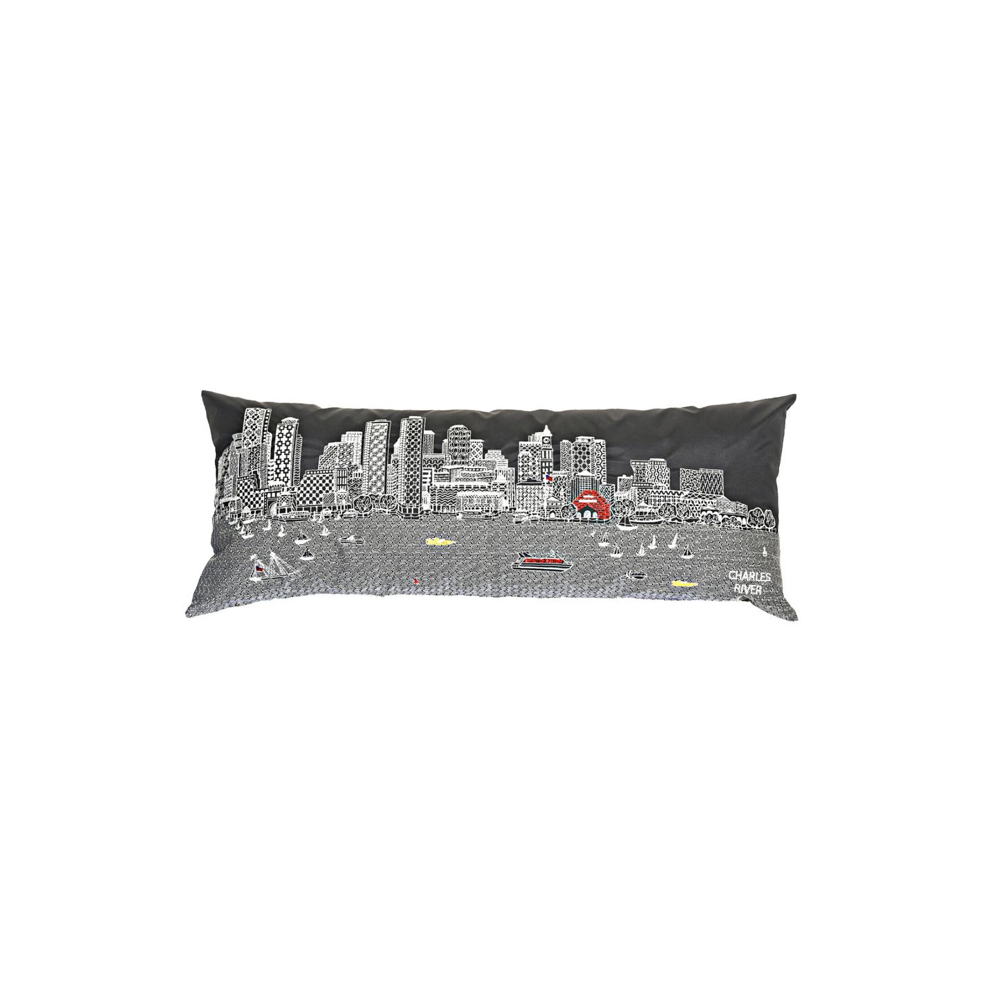 Boston Outdoor Night Pillow Queen