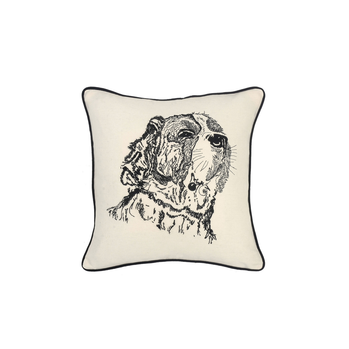 Saint Bernard Dog Pillow