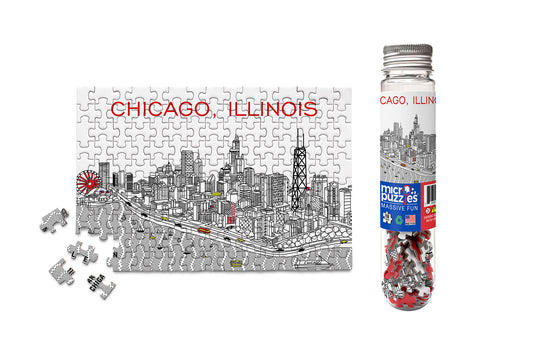 Chicago Skyline Mini Puzzle