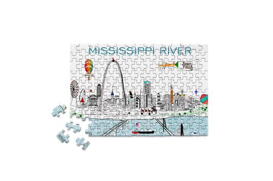 St Louis V2 Skyline Mini Puzzle